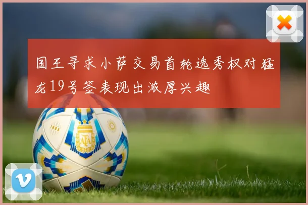 国王寻求小萨交易首轮选秀权对猛龙19号签表现出浓厚兴趣